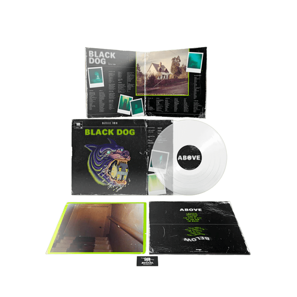 Black Dog Clear Vinyl by Gazelle Twin