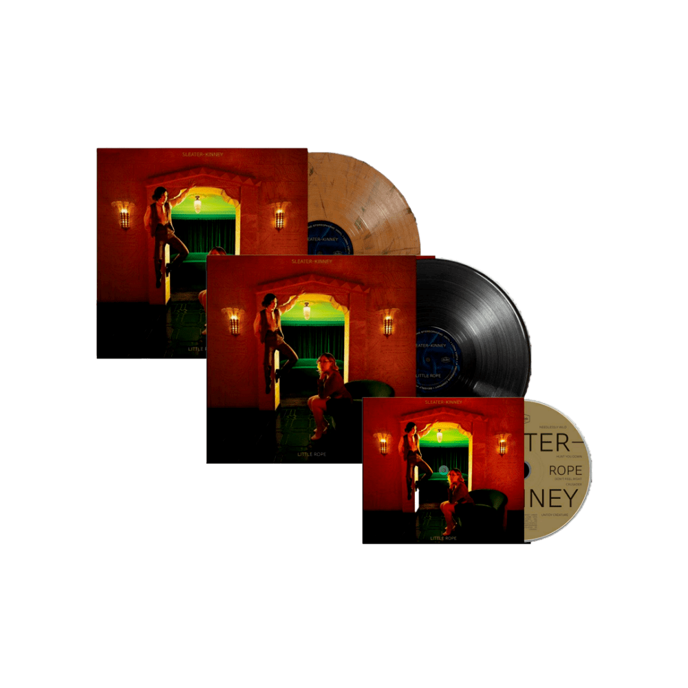 Little Rope Orange + Black Vinyl + CD by Sleater-Kinney