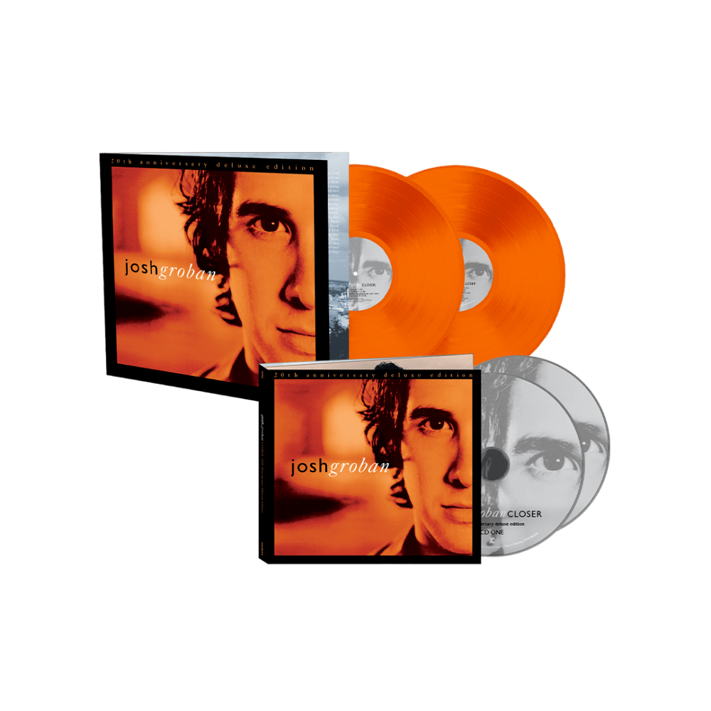 Closer 20th Anniversary Deluxe Edition Orange Double Vinyl + 2-Disc CD by Josh Groban