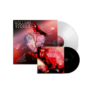 Hackney Diamonds Clear Vinyl + Angry 10 Inch Vinyl by The Rolling Stones