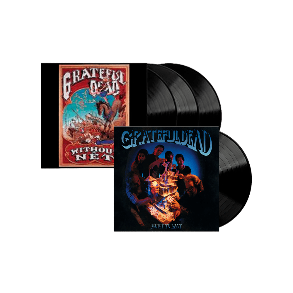 Without A Net 3LP + Built To Last LP by Grateful Dead