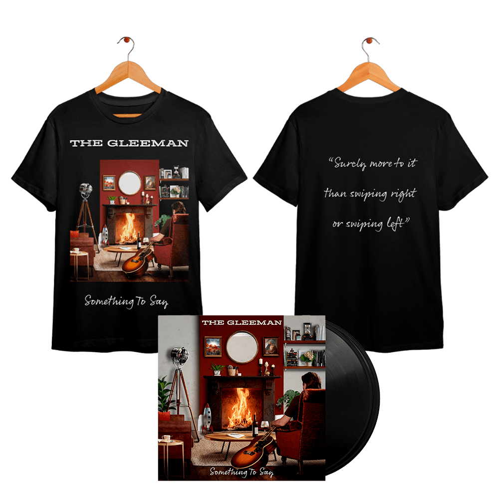 Something To Say Half-Speed Mastered (45RPM) Double Vinyl + T-Shirt by The Gleeman