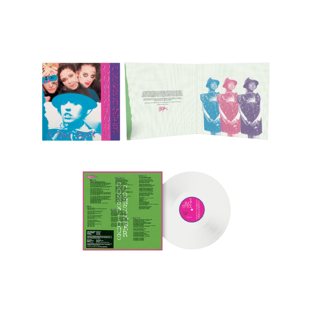 Conscious Consumer Clear Vinyl by X-Ray Spex