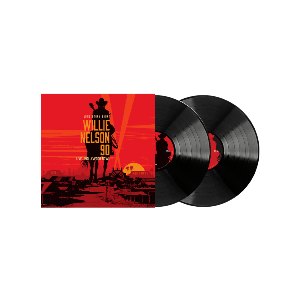 Long Story Short: Willie Nelson 90 Live At The Hollywood Bowl Double Vinyl by Willie Nelson