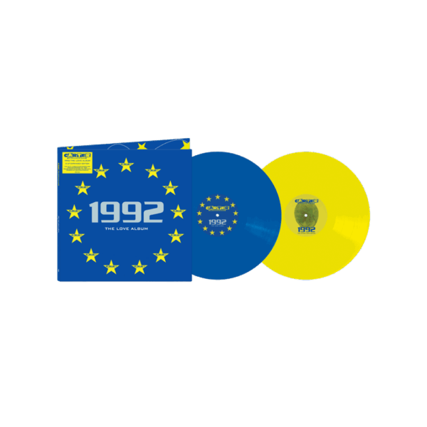 1992: The Love Album Blue & Yellow Double Vinyl - Carter the Unstoppable Sex Machine