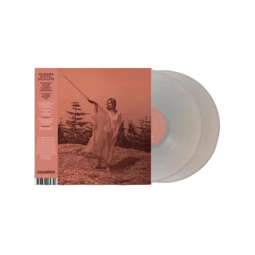 II 10th Anniversary Edition Metallic Silver Coloured Double Vinyl by Unknown Mortal Orchestra