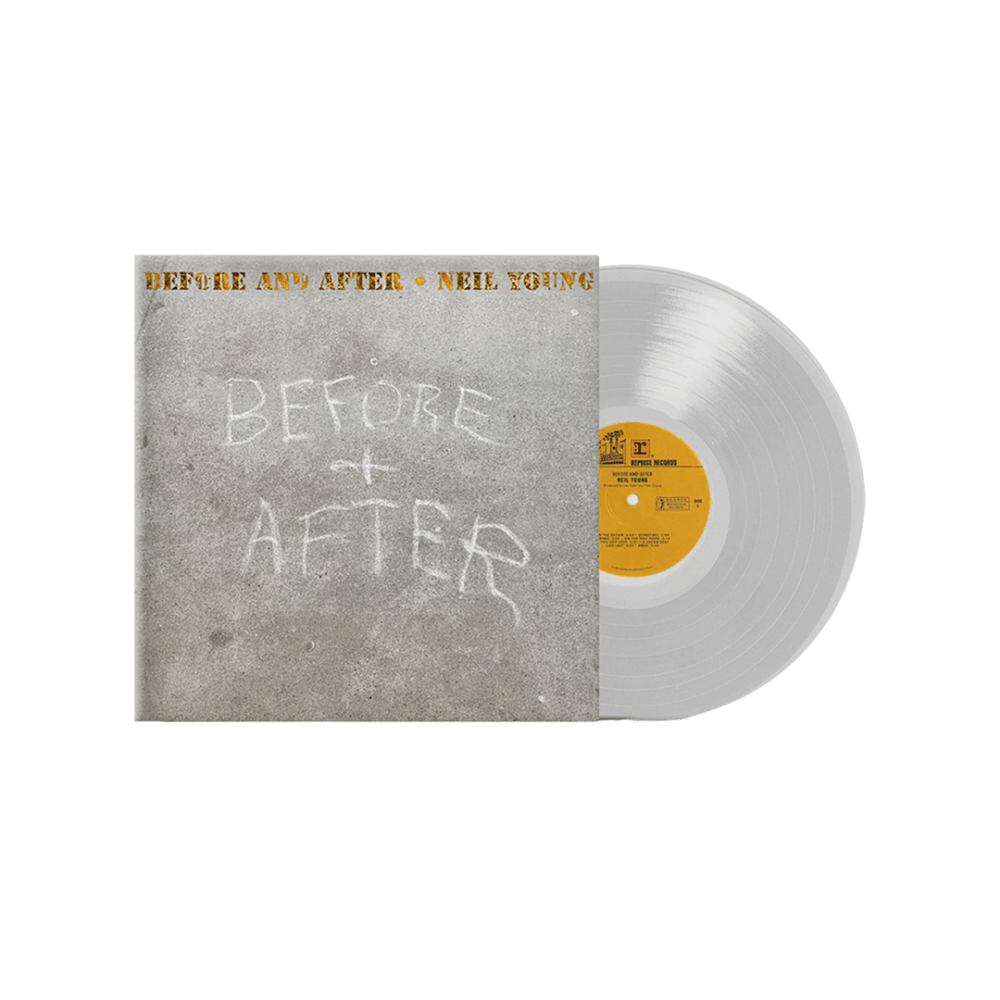 Before And After Clear Vinyl by Neil Young