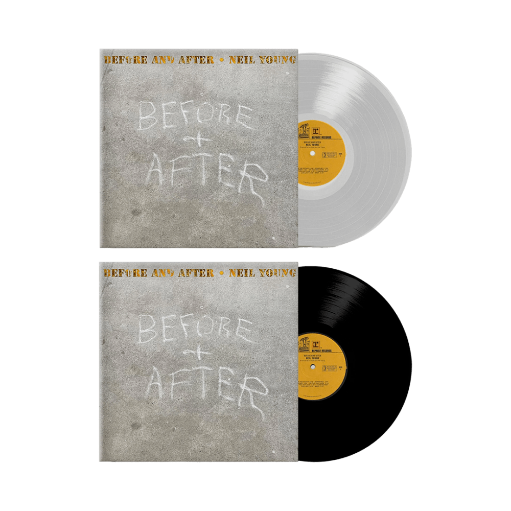 Before And After Clear + Black Vinyl by Neil Young