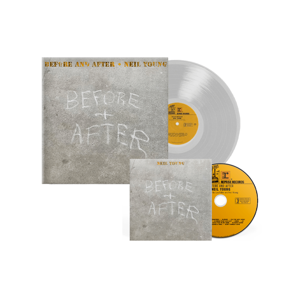 Before And After Clear Vinyl + CD by Neil Young
