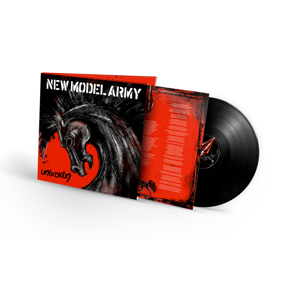 Unbroken Black Vinyl by New Model Army