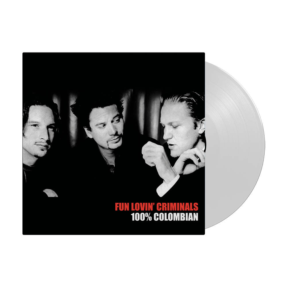 100 Percent Colombian White Vinyl LP by Fun Lovin Criminals