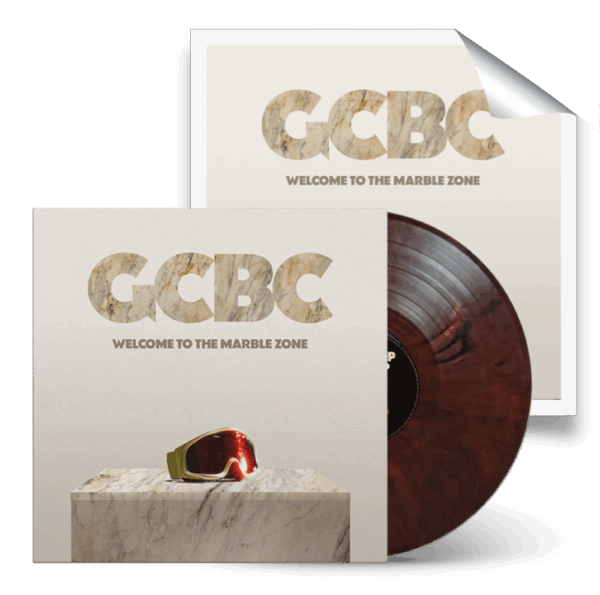 Welcome to the Marble Zone Signed Red Marble Vinyl LP by Good Cop Bad Cop