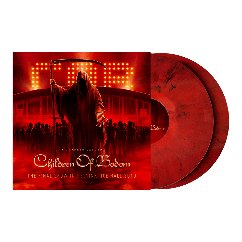 A Chapter Called Children of Bodom Red Marble Double Vinyl by Children Of Bodom