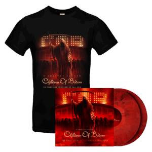 A Chapter Called Children of Bodom (Final Show in Helsinki Ice Hall 2019) Red Marble Double Vinyl + T-Shirt by Children Of Bodom