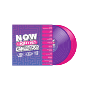 NOW That's What I Call 80s Dancefloor: Disco & Electro Purple & Pink Double Vinyl by Various Artists