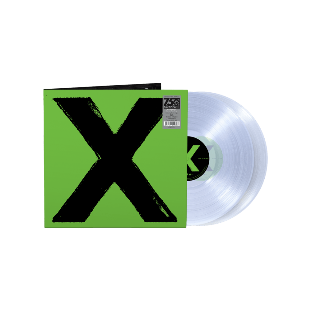X Crystal Clear Double Vinyl by Ed Sheeran