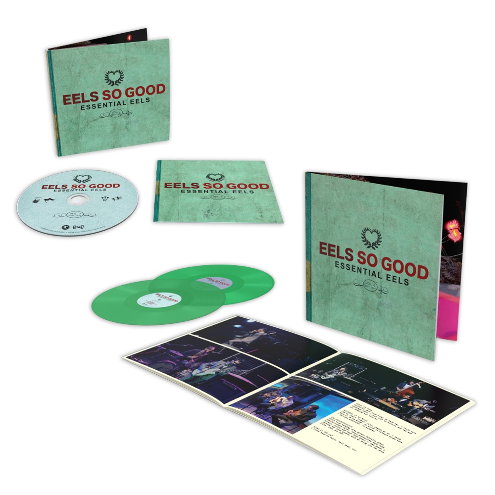 Eels So Good: Essential Eels CD + Transparent Green Double Vinyl by Eels
