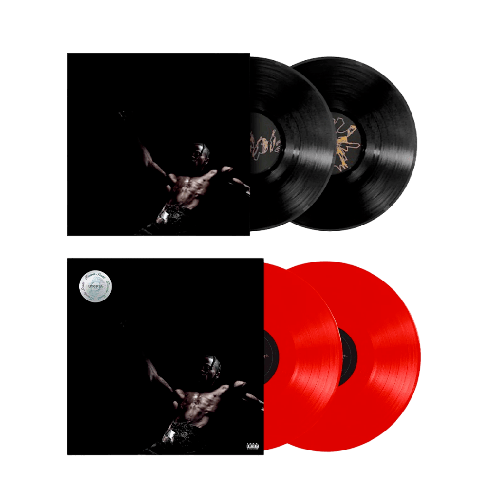 Utopia Red + Black Double Vinyl by Travis Scott