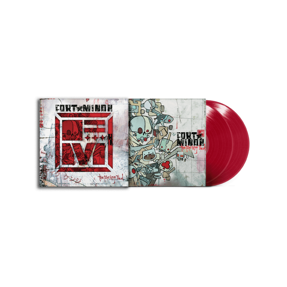 The Rising Tied Deluxe Apple Red Double Vinyl by Fort Minor