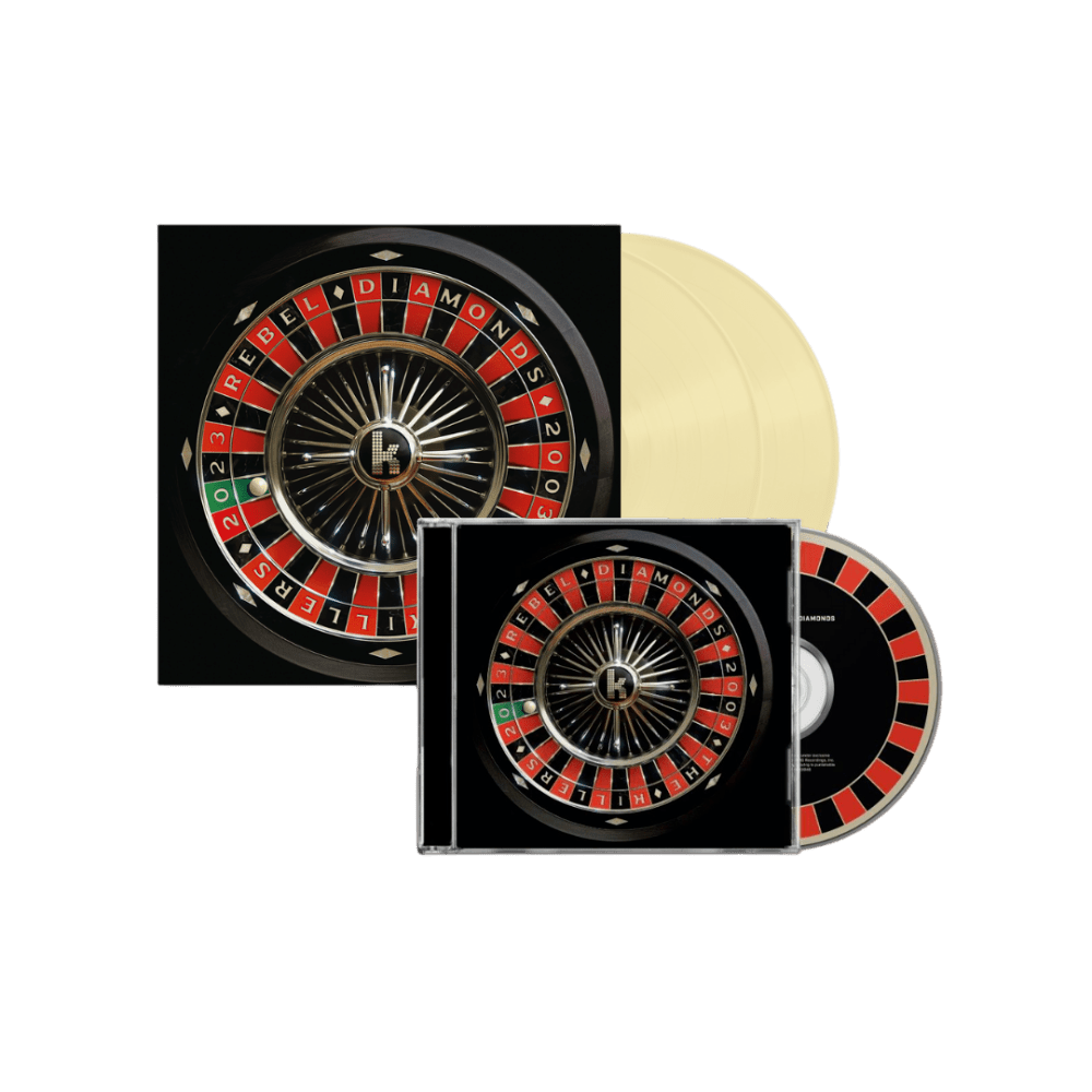 Rebel Diamonds Cream Double Vinyl + CD by The Killers