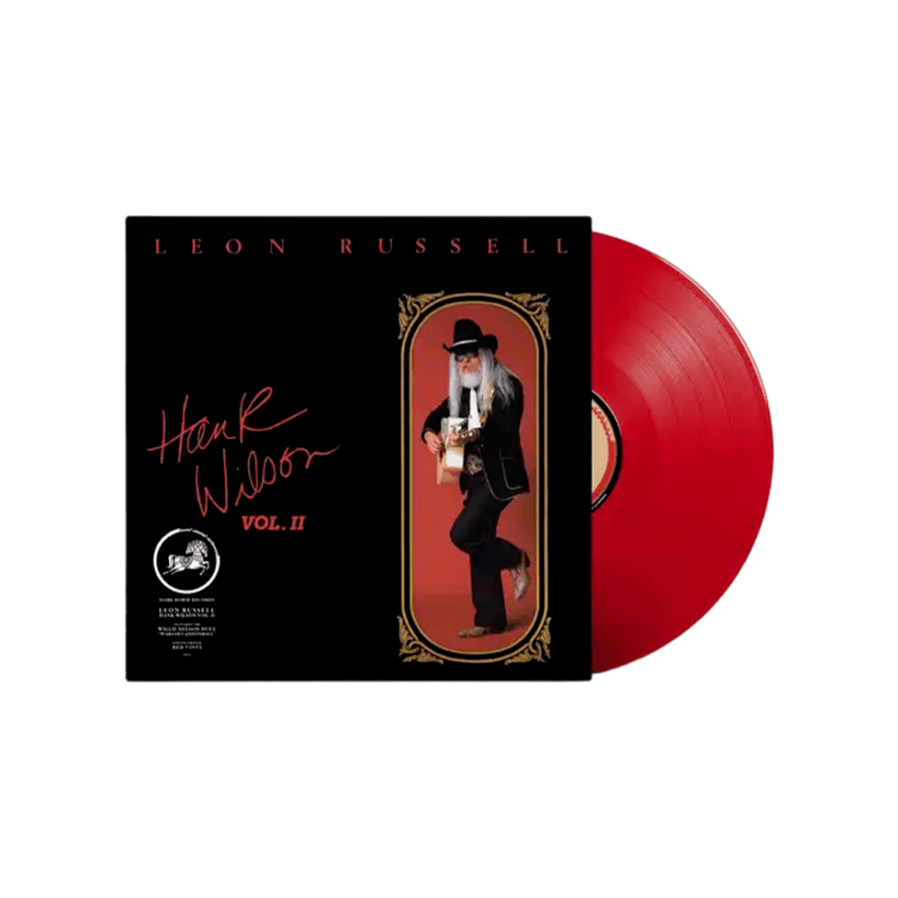 Hank Wilson Vol. II RSD BF 23 Red Vinyl by Leon Russell