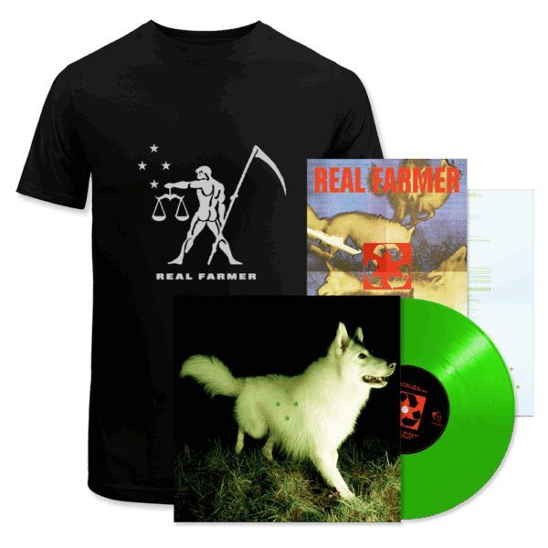 Compare What's There Green Vinyl LP + T-Shirt by Real Farmer