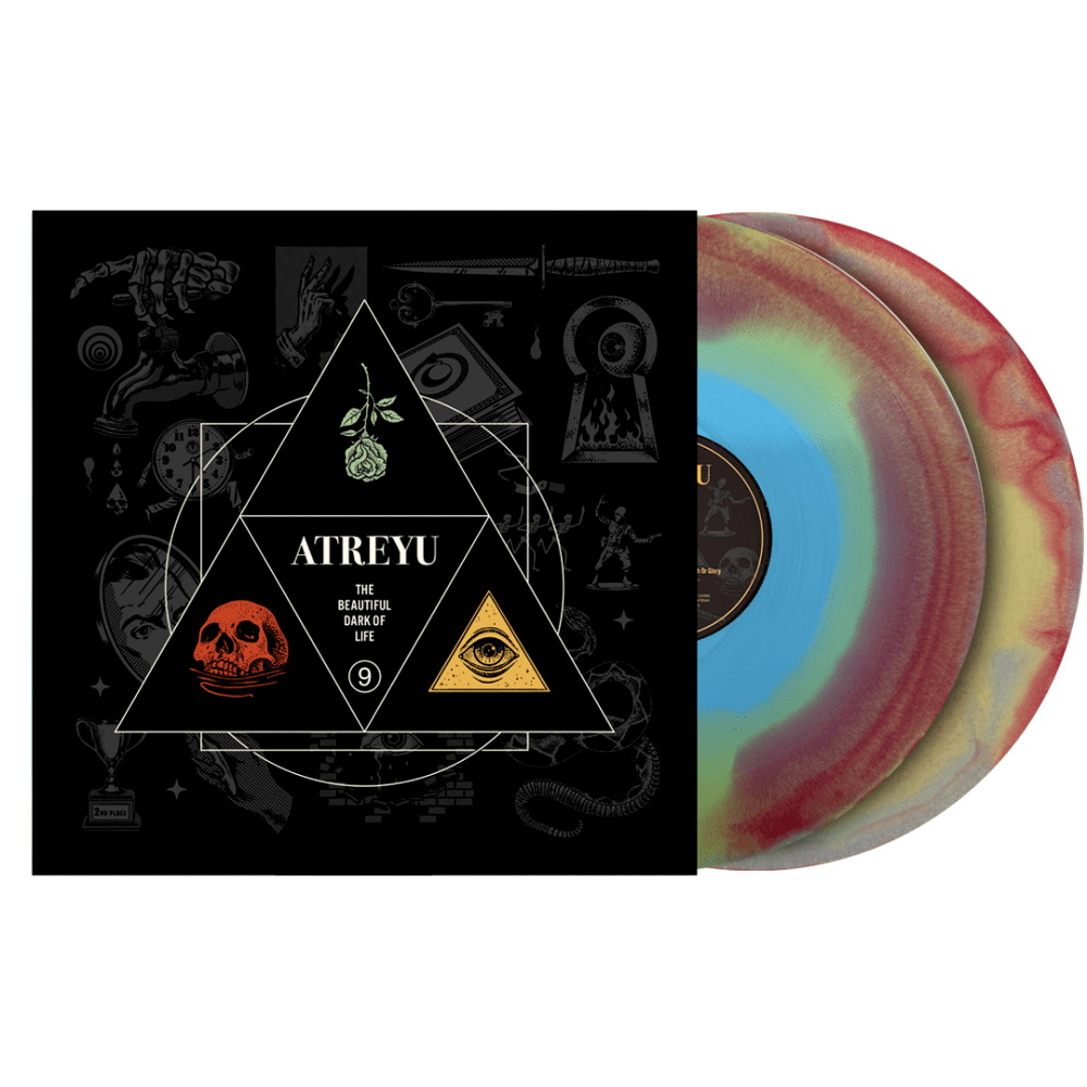 The Beautiful Dark Of Life Multi-Coloured Double Vinyl by Atreyu