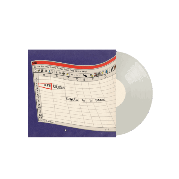 Exactly As It Seems Milky Clear Vinyl LP by Home Counties