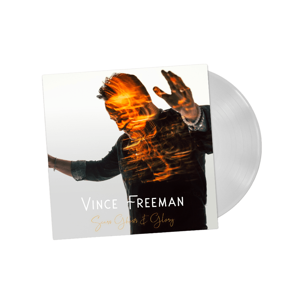 Scars, Ghosts & Glory (Signed) White Vinyl by Vince Freeman