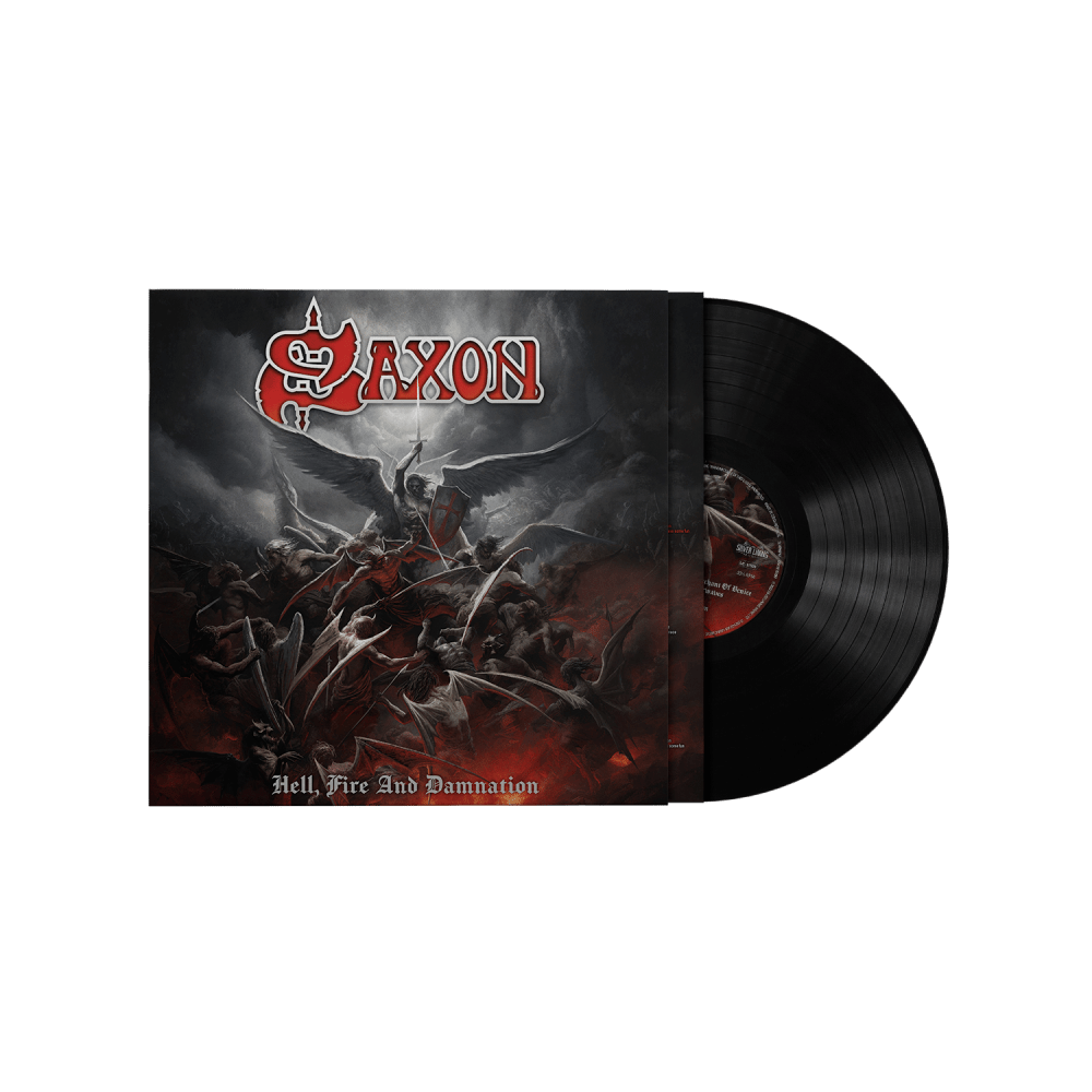 Hell, Fire And Damnation Heavyweight LP by Saxon