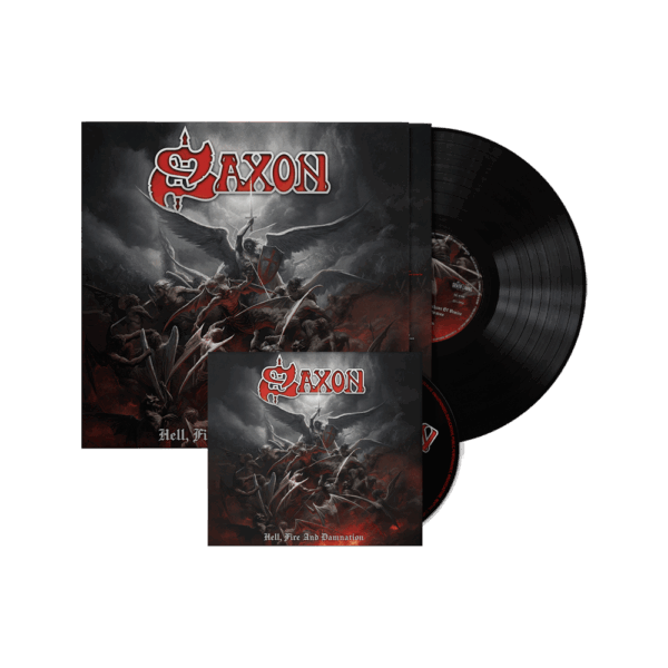 Hell, Fire And Damnation Heavyweight LP & CD - Saxon