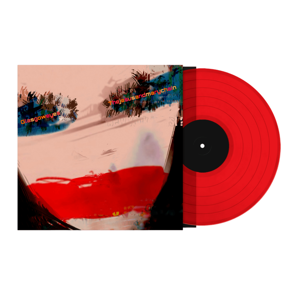 Glasgow Eyes Clear Red Vinyl by The Jesus and Mary Chain