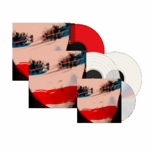 Glasgow Eyes Clear Double Vinyl + Clear Red Vinyl + CD by The Jesus and Mary Chain