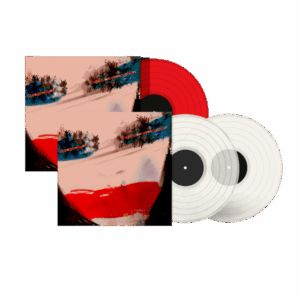 Glasgow Eyes Clear Double Vinyl + Clear Red Vinyl by The Jesus and Mary Chain