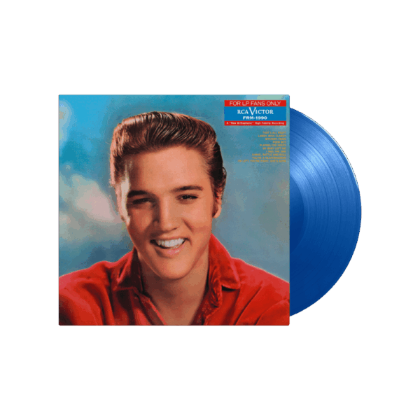 For LP Fans Only Translucent Blue Heavyweight Vinyl - Elvis Presley