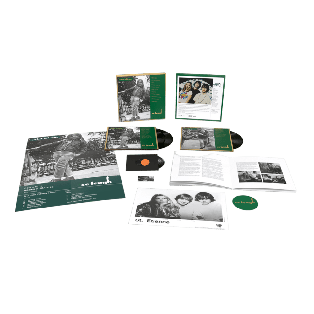 So Tough 30th Anniversary Edition 3LP + 7 Inch Vinyl Boxset by Saint Etienne