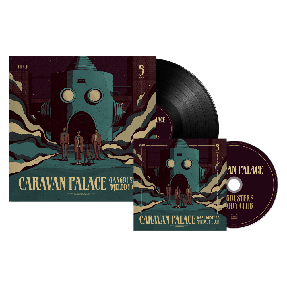 CD + Black Vinyl by Caravan Palace