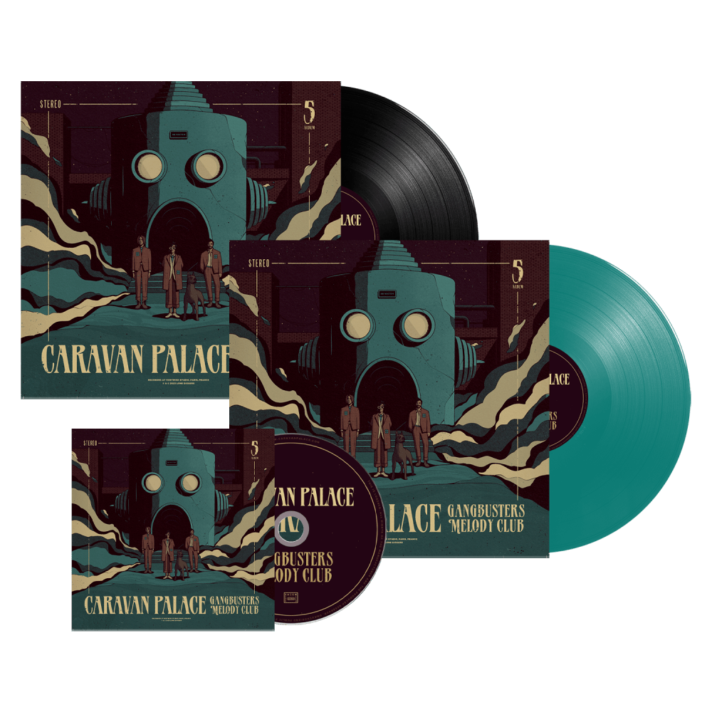 CD + Coloured BioVinyl + Black Vinyl by Caravan Palace