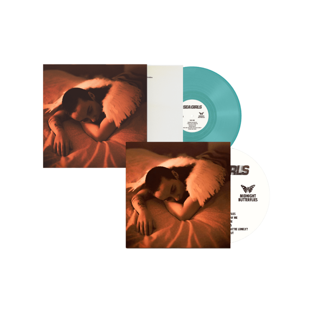 Midnight Butterflies Petrol Coloured Vinyl + CD by Sea Girls
