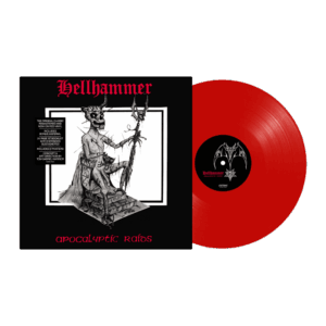 Apocalyptic Raids Red Vinyl LP by Hellhammer