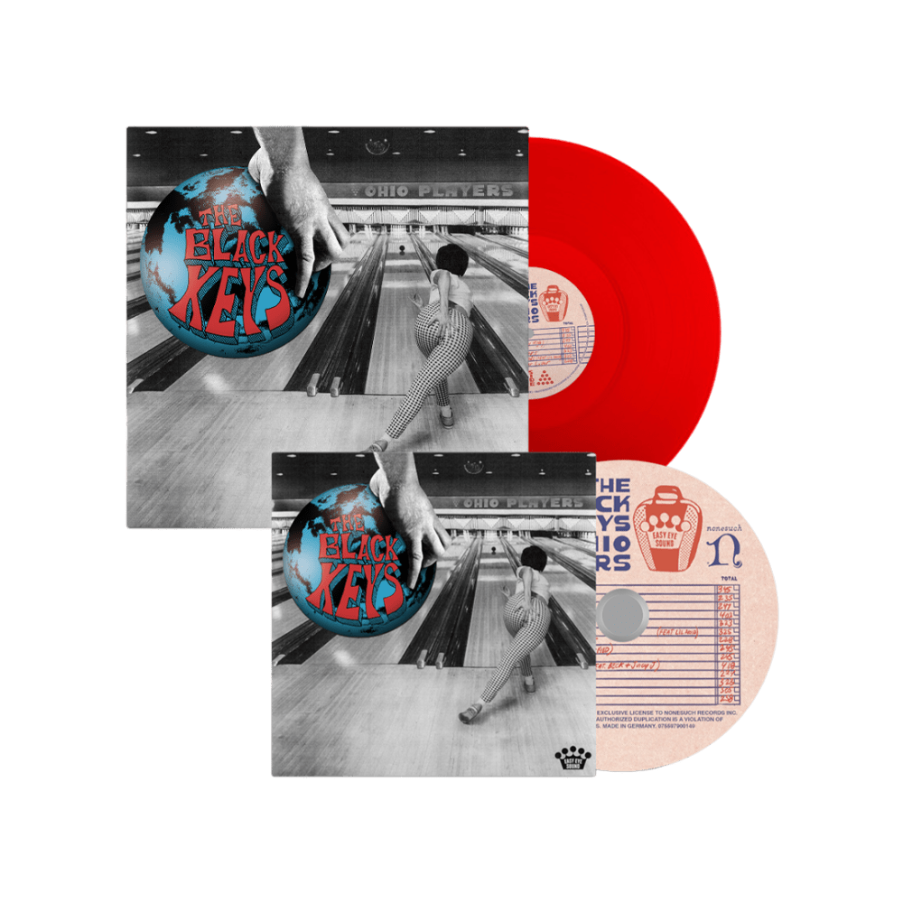 Ohio Players Transparent Red Vinyl + CD by The Black Keys