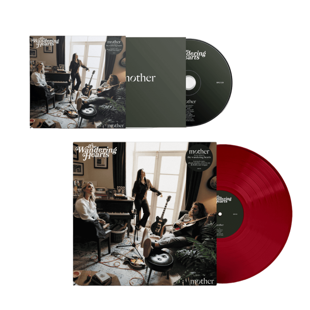 Mother CD + Exclusive Red Vinyl by The Wandering Hearts