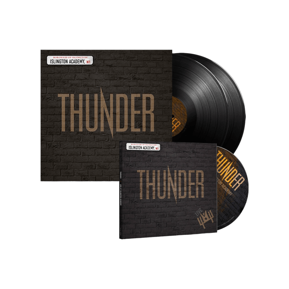 Live At Islington Academy LP + 2CD by Thunder