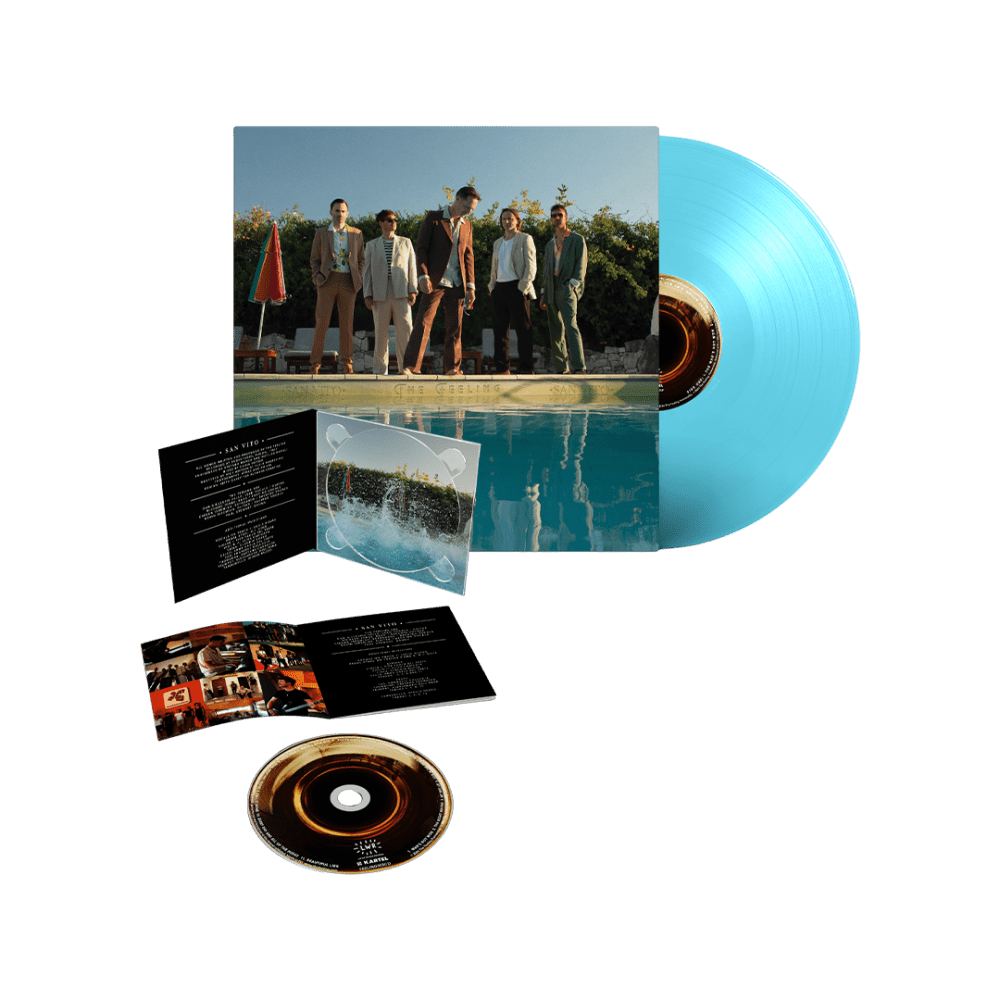 San Vito Blue Vinyl + CD by The Feeling