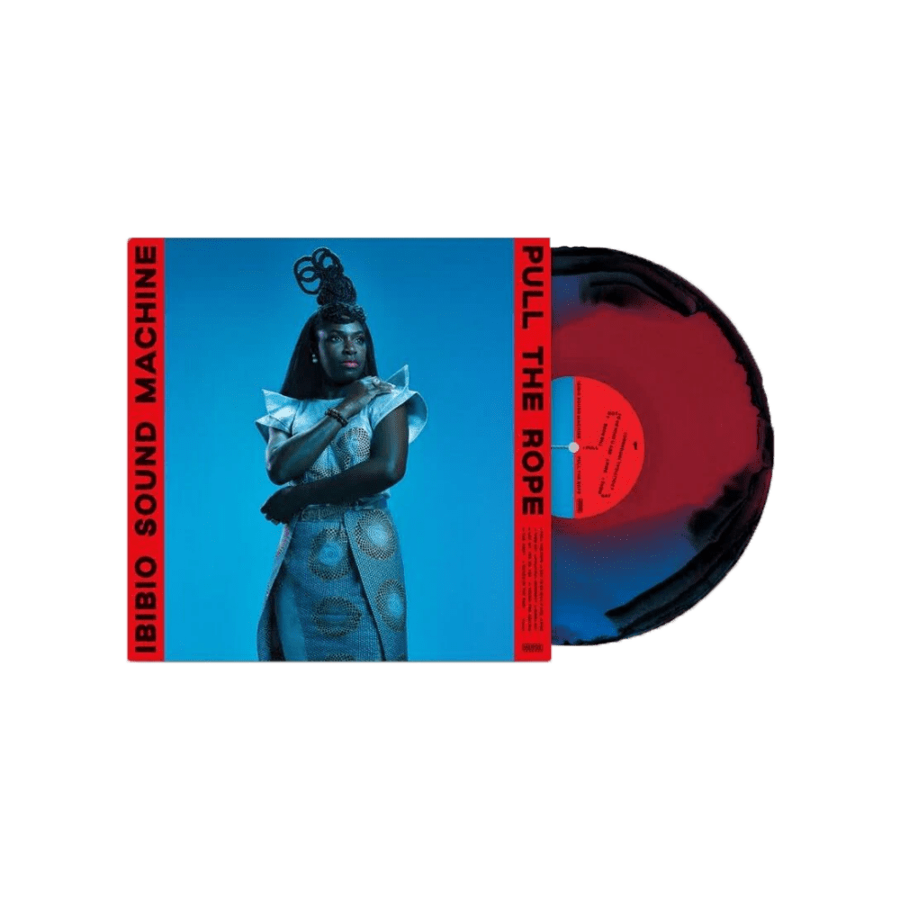 Pull The Rope Black & Blue & Red Vinyl by Ibibio Sound Machine