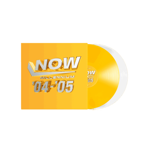 NOW - Millennium 2004 - 2005 Yellow & White Double Vinyl - Various Artists