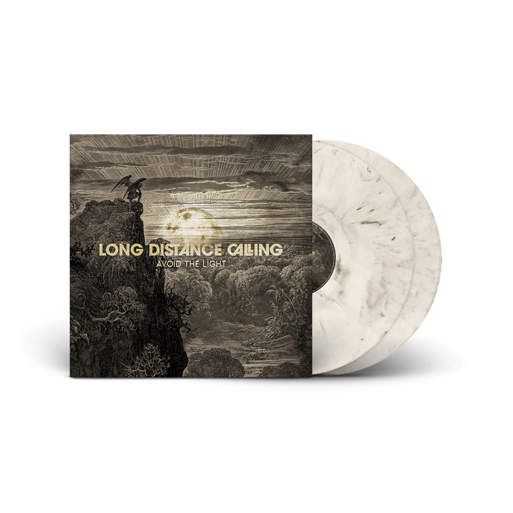 Avoid The Light (15 Years Anniversary Edition) - Ltd. Marbled Creme White / Black Double Vinyl by Long Distance Calling