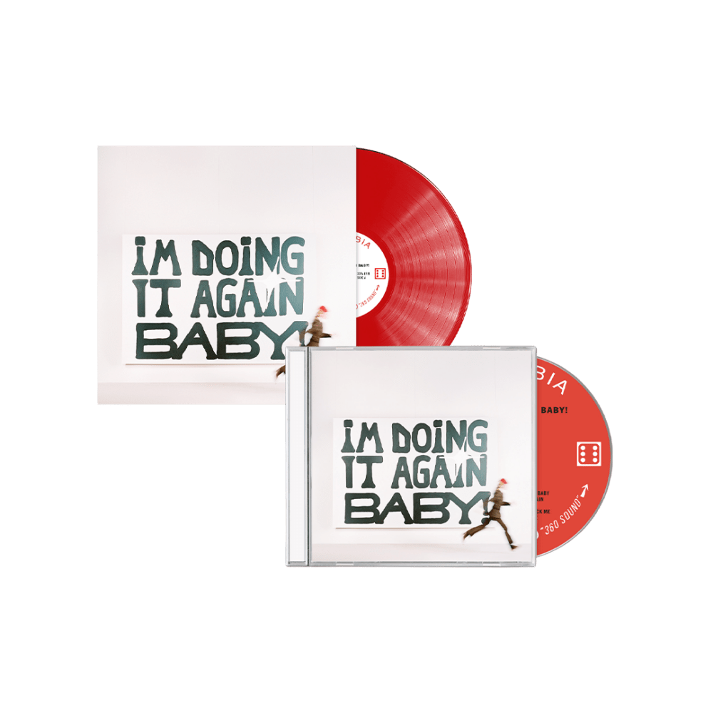 I'm Doing it Again Baby! Transparent Red Vinyl + CD by Girl in Red