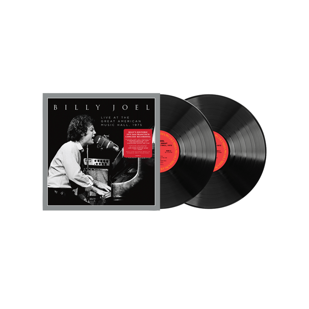Live At The Great American Music Hall 1975 Double Vinyl by Billy Joel