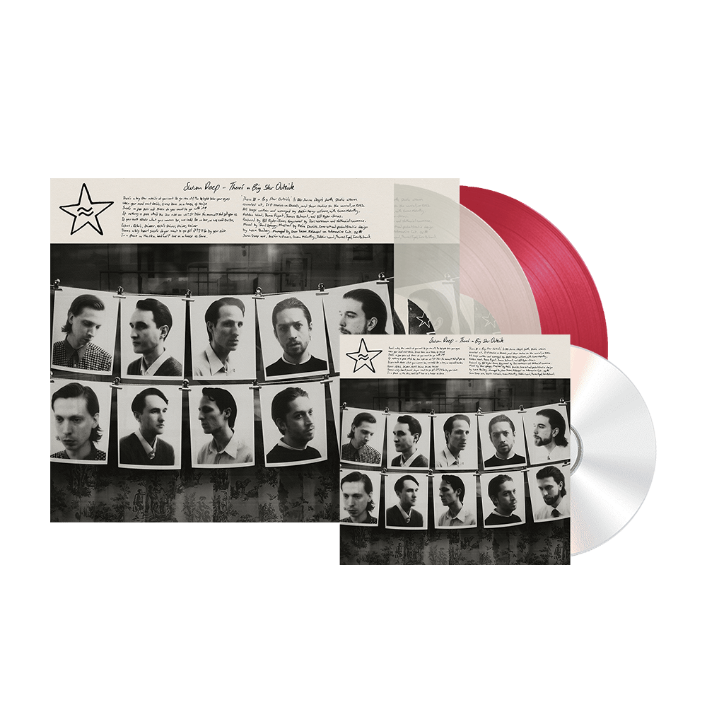 There's A Big Star Outside Red Vinyl + Clear Vinyl + CD by Swim Deep